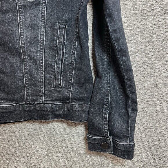 Mavi Jeans Jacket Womens Small Blue Denim Short Cropped  Outerwear Stretch - Picture 13 of 15